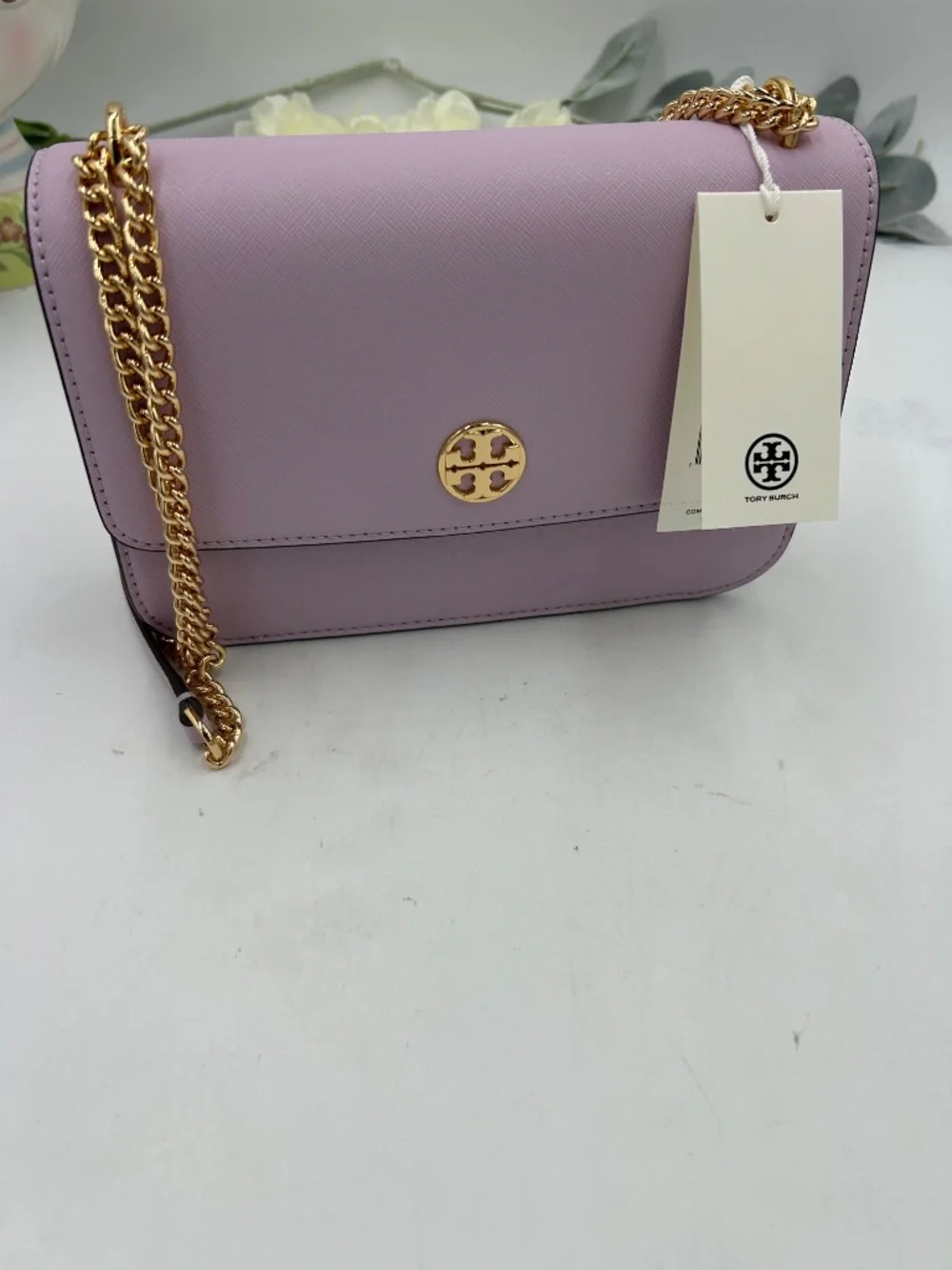 Women’s Tory Burch Emerson Adjustable Chain Strap Shoulder Bag.